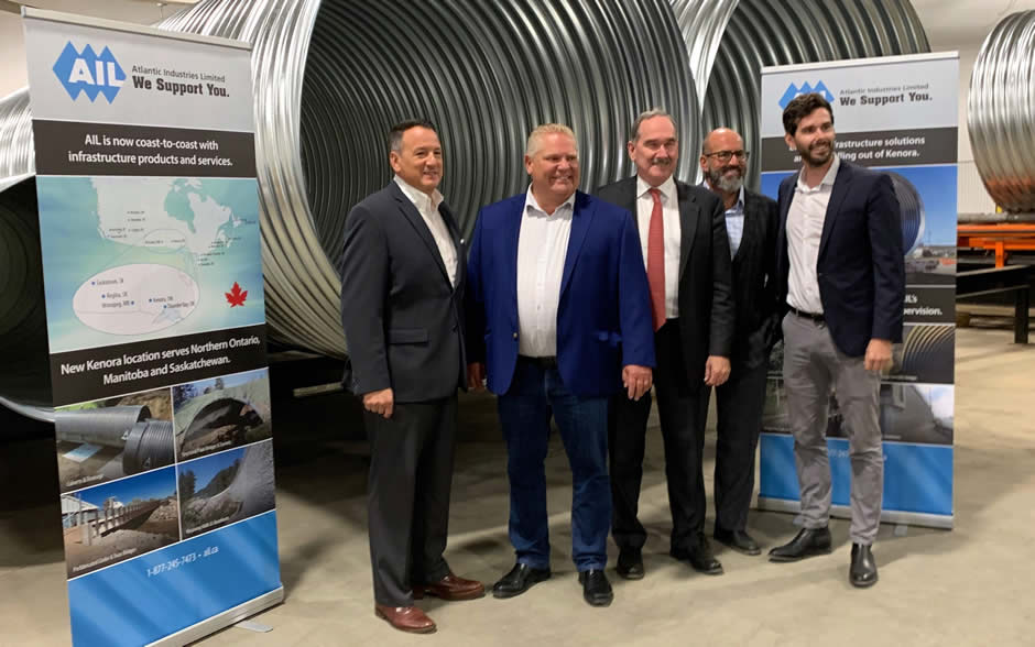 l’ouverture d’AIL à Kenora, en Ontario