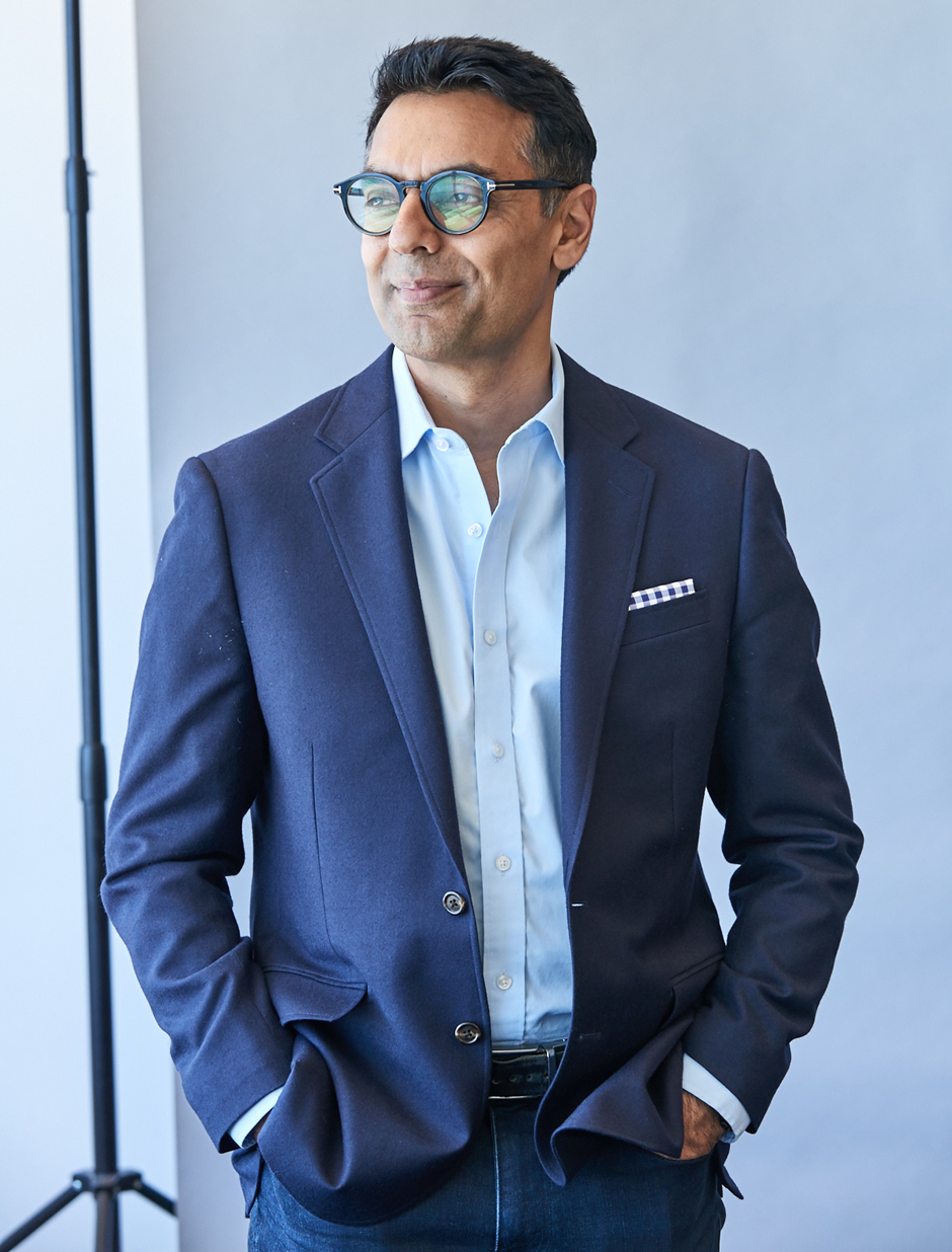 Le Dr Kamran Khan, fondateur et président-directeur général de BlueDot
