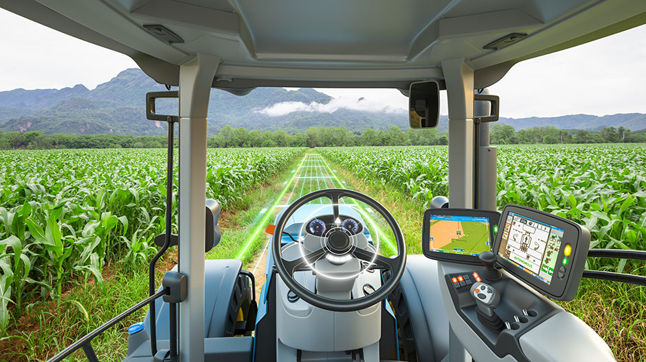 An automated agricultural tractor