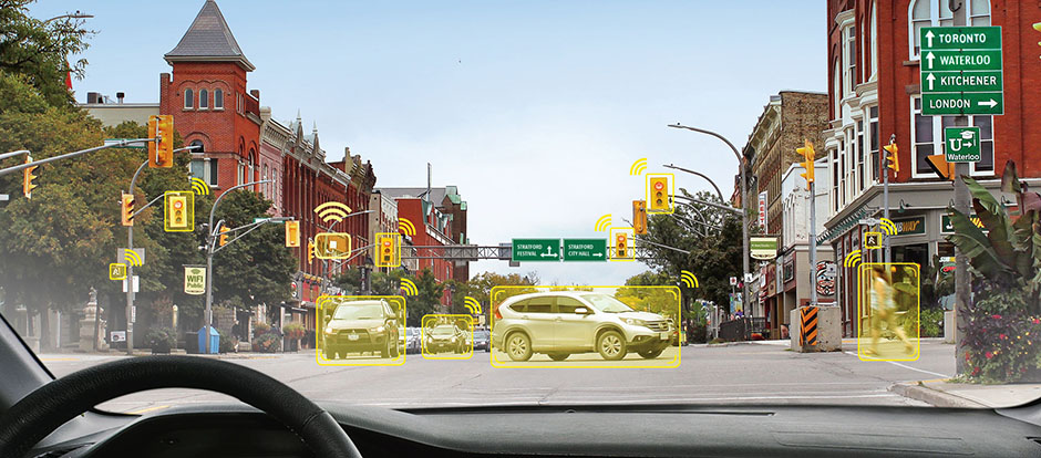 Un rendu d’image de conception d’une ville connectée de Stratford