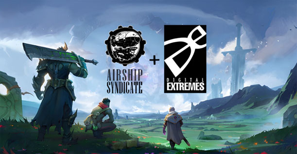 Capture d’écran d’un jeu encore sans titre, développé conjointement par Digital Extremes et la société américaine Airship Syndicate