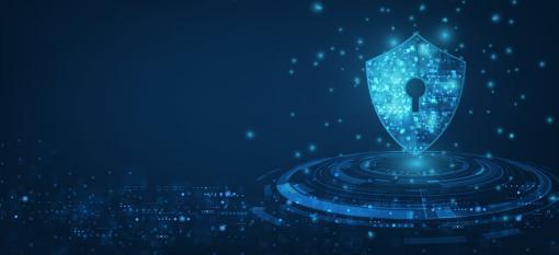 Une serrure de cybersécurité animée