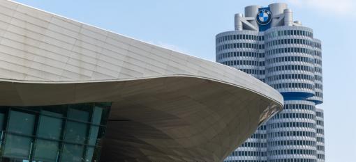 Le bâtiment BMW à Munich, Allemagne