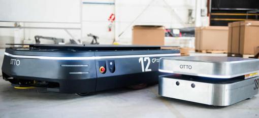 Two autonomous vehicles by Otto