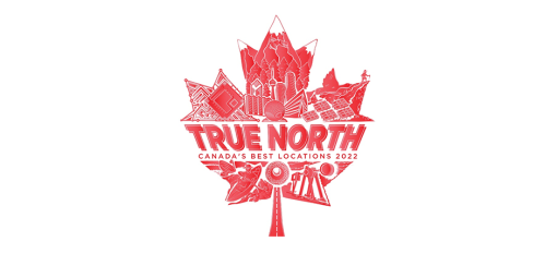 Red maple leaf logo